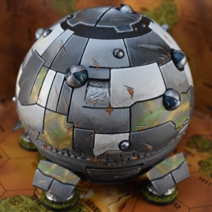 Fortress Dropship (Map Scale)