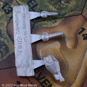 Solitaire Head / Gun Sprue