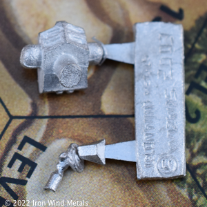 Lobo (Standard) Waist / Hip and Weapon Sprue