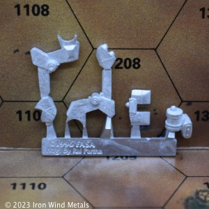 Owens OW-1 Legs, Foot and Gun sprue