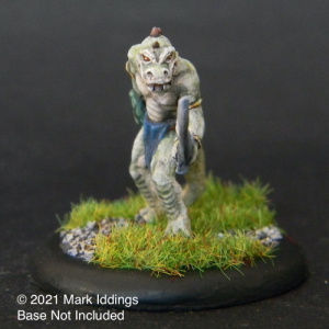 Lizard Man with  Sword and Shield